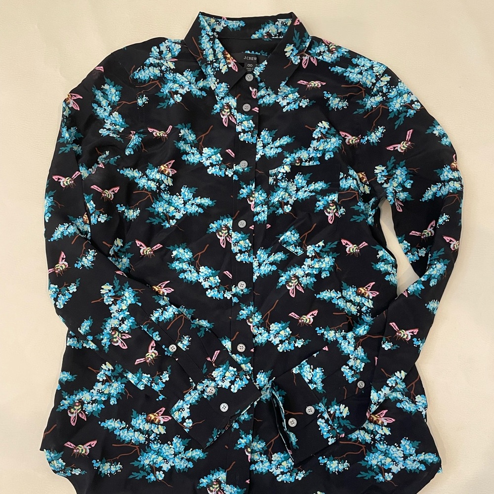 J.Crew Bee button-up